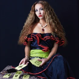 фотография тарологини